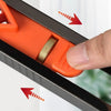 Contour Scribing Ruler with Lock for Precise Woodworking