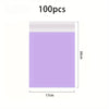 Purple Poly Mailer Envelopes with Self-Seal Adhesive (Set of 100)