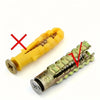 Iron Sawtooth Gecko Expansion Screws for Drywall (50-Pack)
