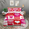 3-Piece Microfiber Comforter Set with Duvet Cover and Pillowcases