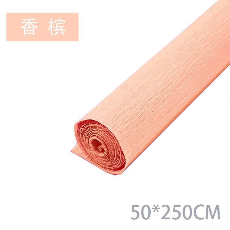 Handmade Crepe Paper Roll for DIY Paper Flowers