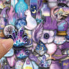 Purple Witch Magic Sticker Pack – 50 Waterproof Vinyl Decals