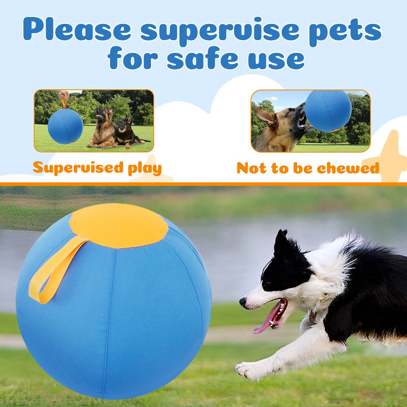 Interactive Dog Herding Ball with Handle