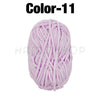 Soft Velvet Chenille Yarn for Knitting and Crochet – 2 Rolls