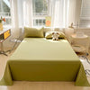 Organic Cotton Percale Bed Sheet Set with Pillowcases