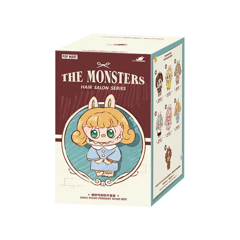 POP MART The Monsters LABUBU Hair Salon Series Collectible Vinyl Plush Pendant