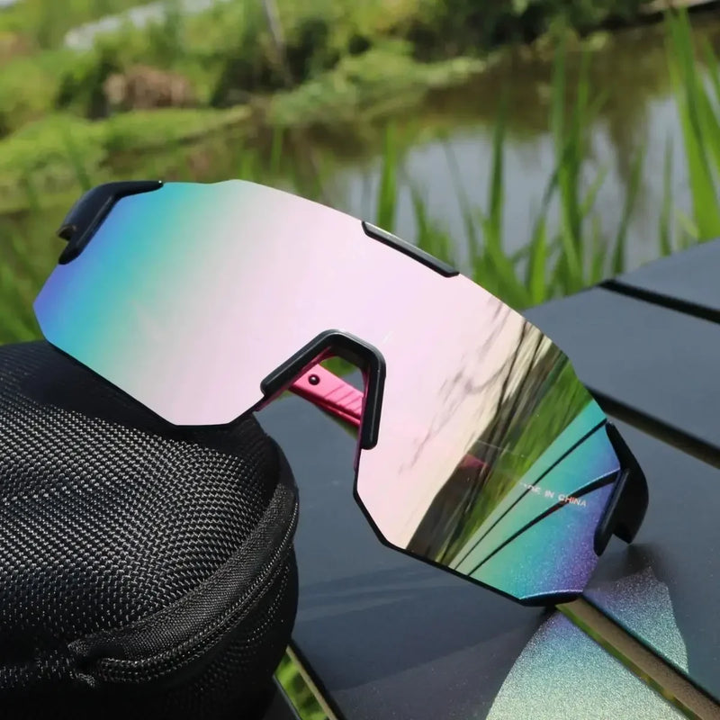 Gafas de Sol para Ciclismo con Montura Grande y Protección UV400