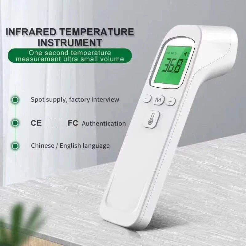 Digital Infrared Forehead Thermometer – Quick, Non-Contact Reading for All Ages