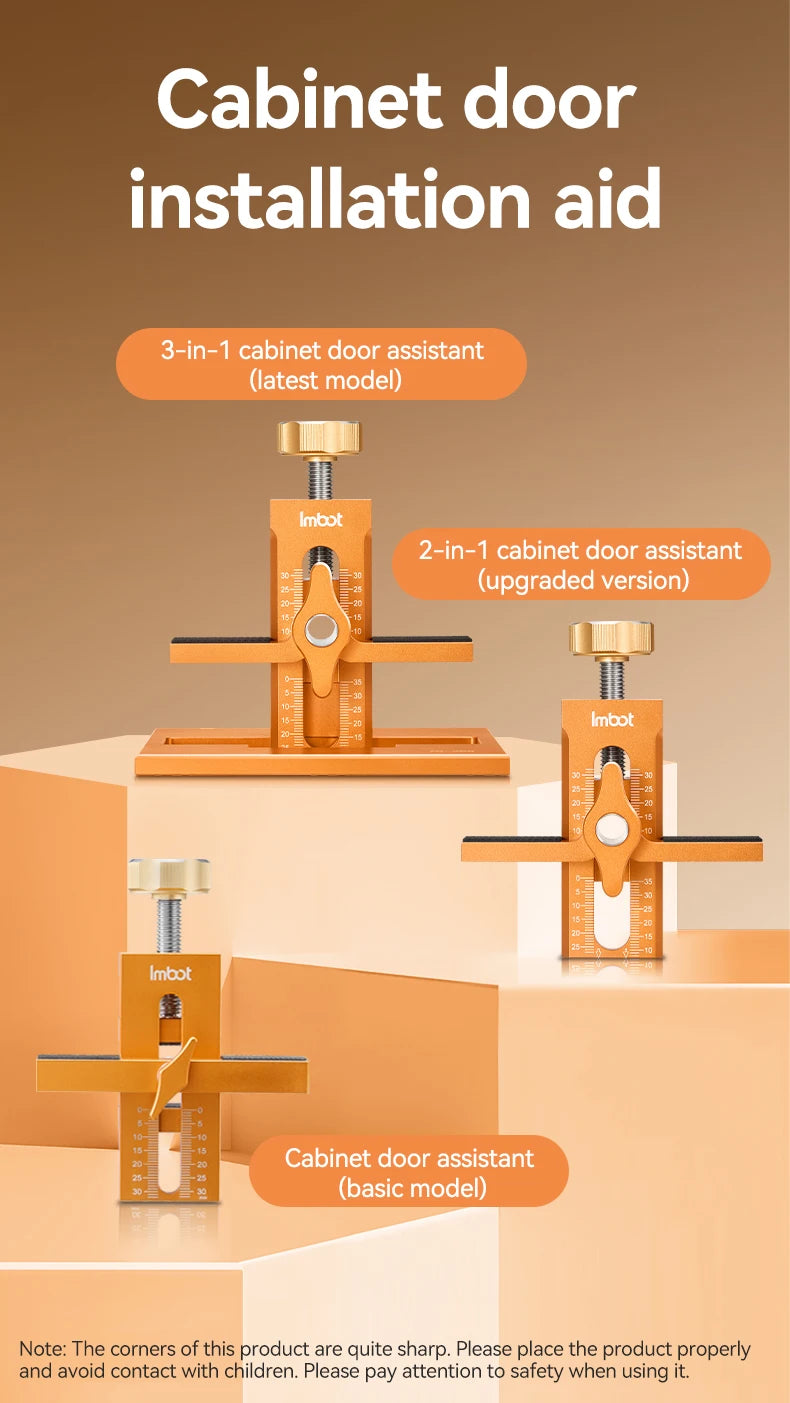 Cabinet Door Installation Positioning Tool