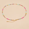 Bohemian Beaded Choker Necklace