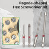 Multi-Size Pagoda Hex Screwdriver Bit Set