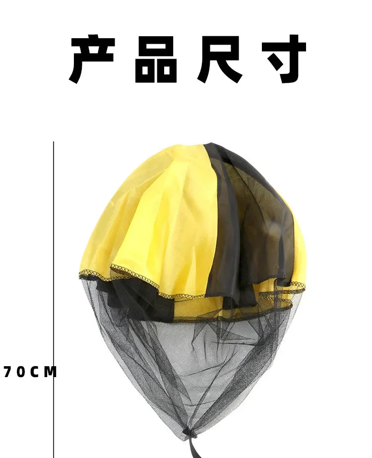 Yellow and black parachute toy with a mini soldier for outdoor kids play