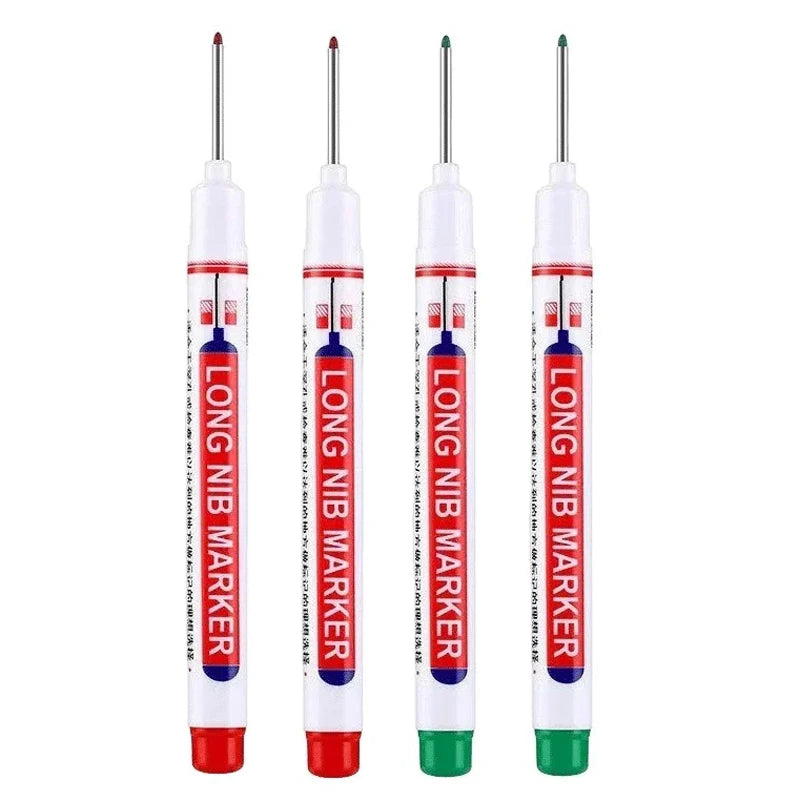 20mm Deep Hole Long Nib Markers - 4 Pack