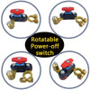 Rotating Car Battery Disconnect Switch - 12V/24V