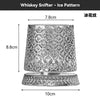 Rotating Crystal Whisky Glass