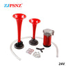 Dual-Tone Electric Air Horn Kit with Compressor