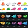A grid showing various colors of flexible USB-powered neon accent light strips including orange, white, ice blue, red, fluore