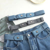 Invisible Elastic Belt for Women – Adjustable No-Buckle Waistband