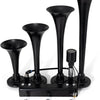 4 Trumpet Air Horn Kit with Solenoid Valve for Trucks and Vehicles