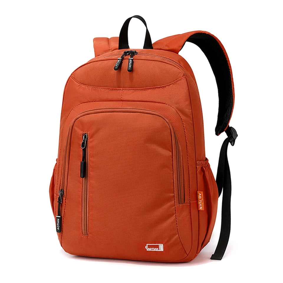 Water-Resistant Oxford Daypack for Women with Laptop Compartment