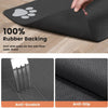 Absorbent Pet Feeding Mat with Anti-Slip Rubber Backing