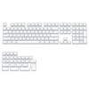 Crystal Clear Jelly Keycaps with Side-Printed Legends for Mechanical Keyboards