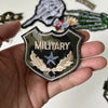 Tactical Military Iron-On Patch with Slogan – Embroidered Badge for DIY Clothing