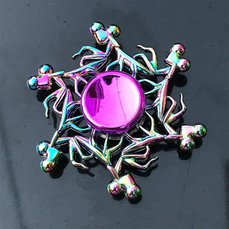 Colorful Zinc Alloy Fidget Spinner