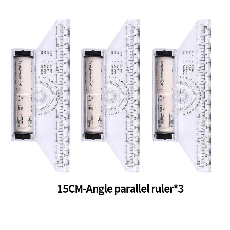 Triangular Scale Ruler 30cm – 6 Precision Scales for Drafting & Architecture