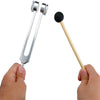 128 Hz Weighted Tuning Fork Set for Sound Therapy & Stress Relief