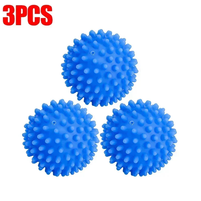 Reusable Anti-Tangle Laundry Balls for Washer & Dryer