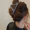 Gold S-Shaped Metal Hair Claw