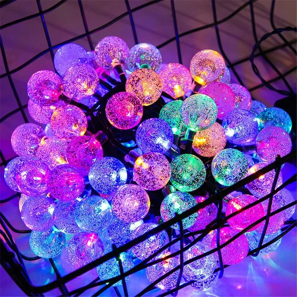 Solar LED Lichterkette für Garten