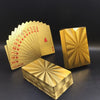 Premium Waterproof Playing Cards - Gold Foil Finish