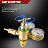 MIG/TIG Welding Gas Regulator with Argon & CO2 Gauge Set and 6.6ft Hose