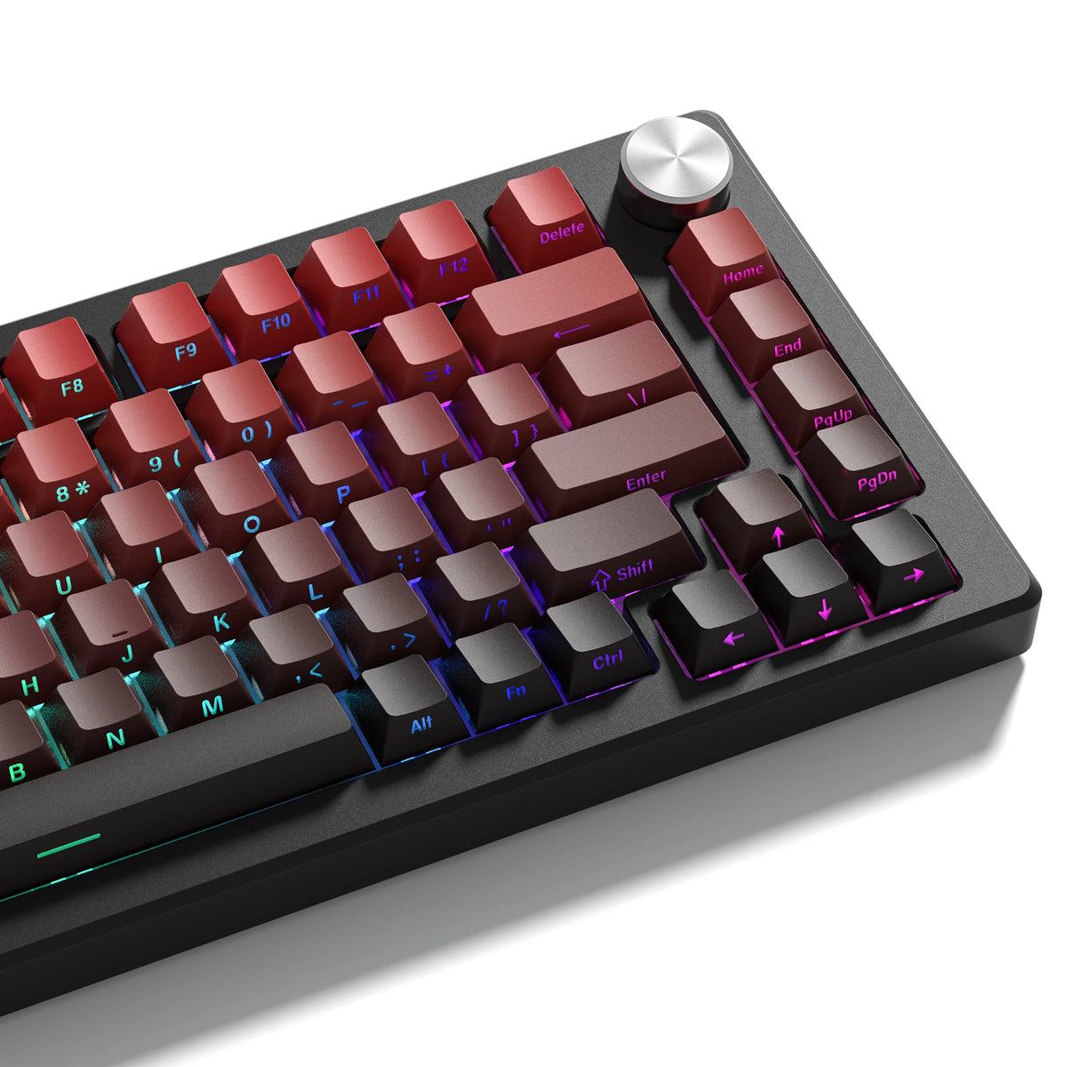 Side-Printed Gradient PBT Keycap Set for Mechanical Keyboards