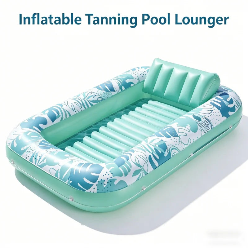 Chaise Longue Gonflable pour Se Bronzer