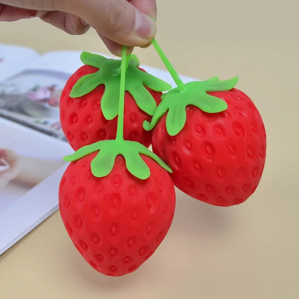 Strawberry Squishy Stress Ball