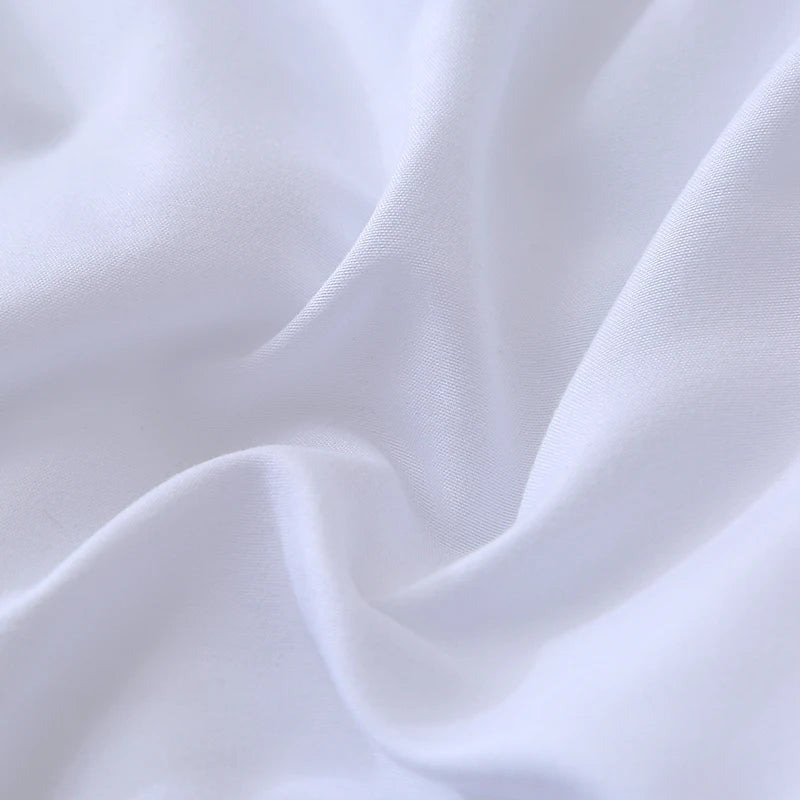 Breathable Solid Color Pillowcase Set (2-Pack) – Soft, Waterproof, Easy Care