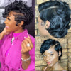 Short Curly Pixie Cut Wig