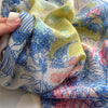 Écharpe/Voile de Plage à Motif Floral Imposant