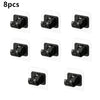 Self-Adhesive Curtain Rod Clamp Hooks – Punch-Free Wall Hanging Holders