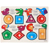 Wooden Alphabet Puzzle Board for Toddlers