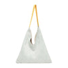 Geometric V-Shape Tote Bag