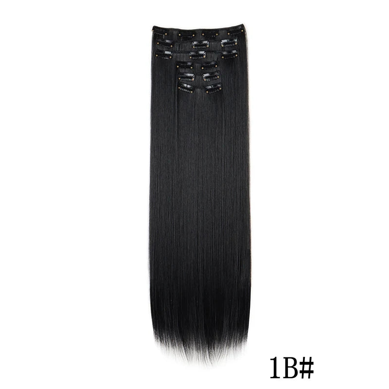 Clip-In Synthetic Hair Extensions