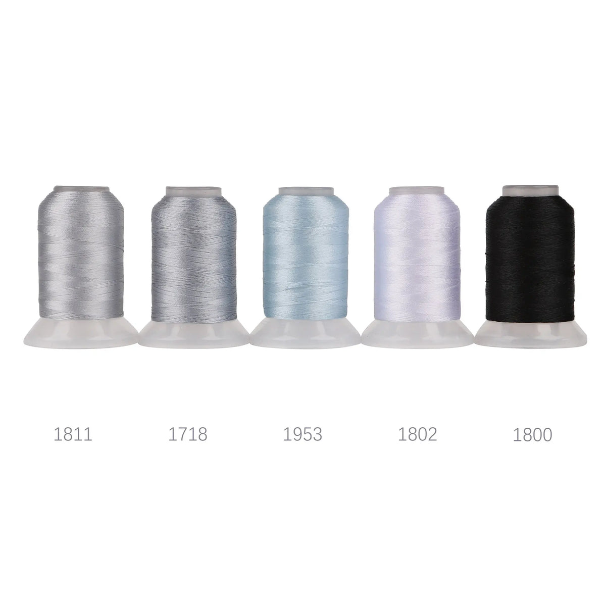Polyester Embroidery Thread 120D/40WT – High Tenacity, 500m per Roll