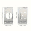 Stainless Steel Cabinet Hinge Repair Plate