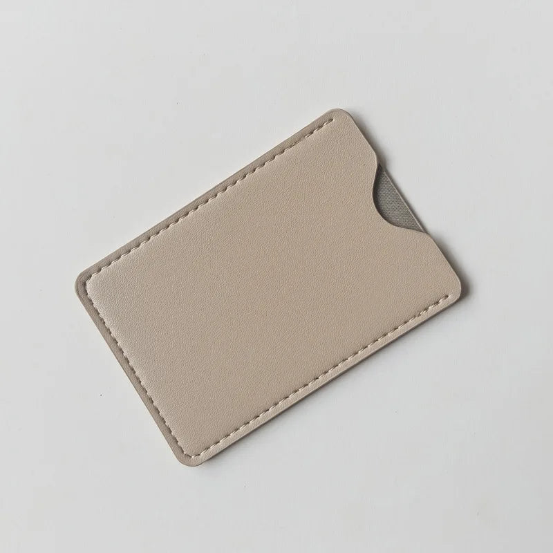 Slim PU Leather RFID Blocking Card Holder Wallet