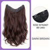 Synthetic Long Wavy Clip-In Hair Extensions