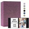 Linen Photo Album with 4x6 Sleeves
